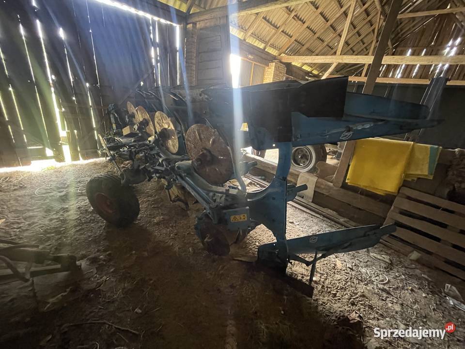 Pług lemken 4 skiby hydraulicznie rozkładane