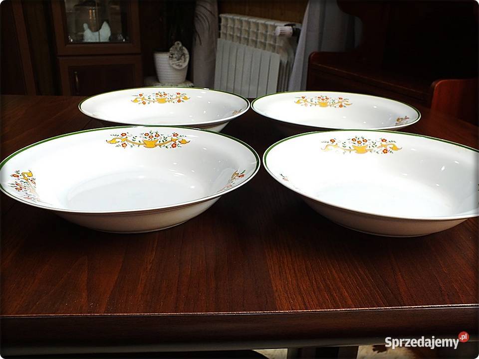 Talerz Talerze LUBIANA 235 Duże Głębokie 4