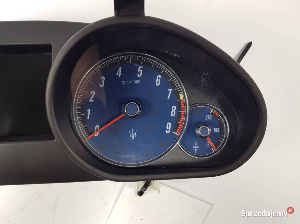 LICZNIK ZEGAR MASERATI QUATTROPORTE LIFT Lipno