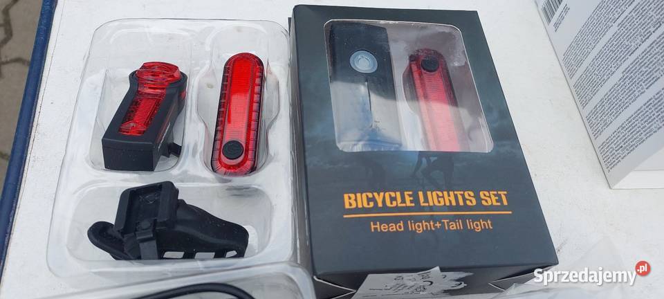 Oświetlenie rowerowe usb bateria dynamo w kole Żary