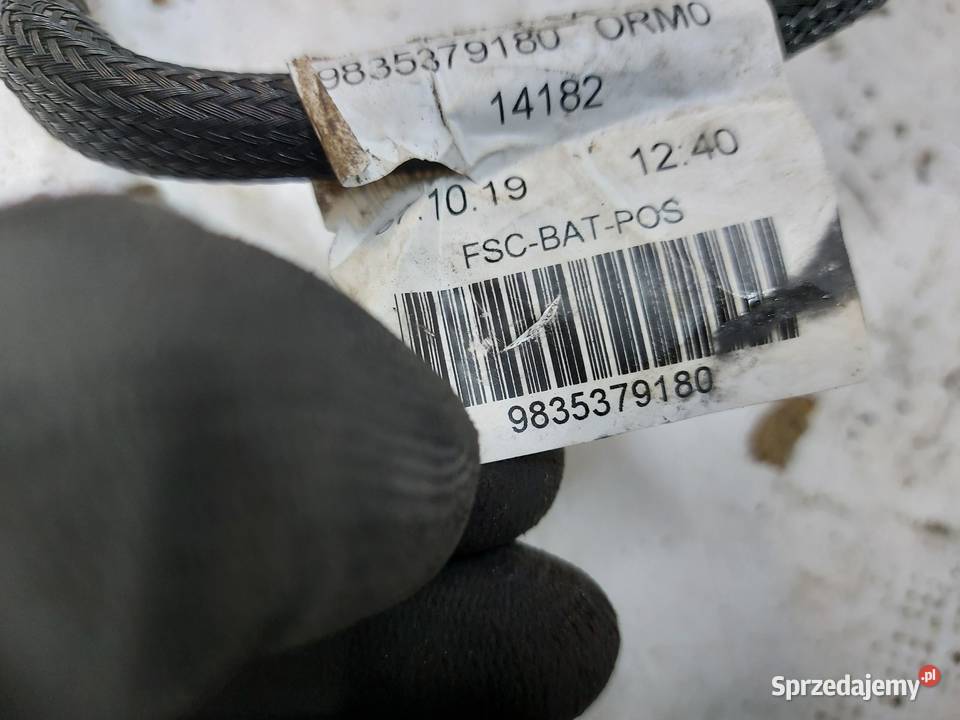 PEUGEOT 508 II Klema dodatnia plusowa 9835379180