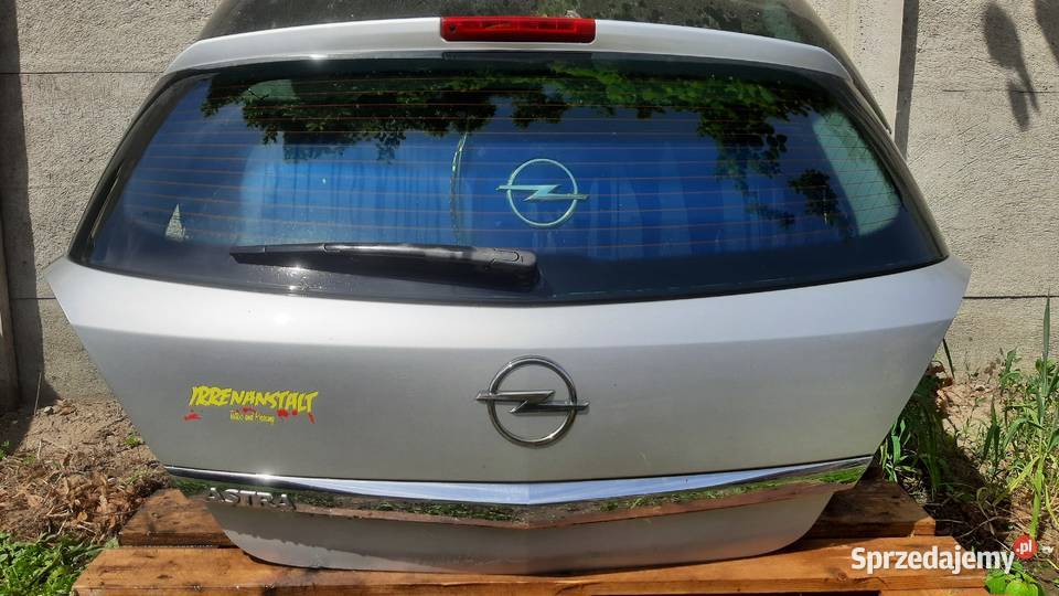 lak z157 klapa kompletna Opel Astra H hb Klapy bagażnika dolnośląskie Dębno