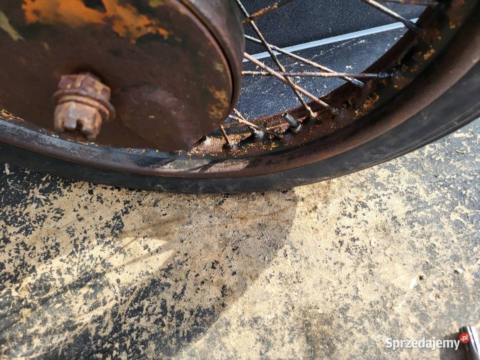 KOŁO TYŁ BSA AJS ZUNDAPP TRIUMPH VICTORIA DRAD Rybnik