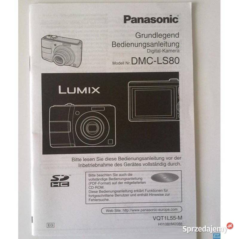 Panasonic Instrukcje obsługi Pozostałe Radom