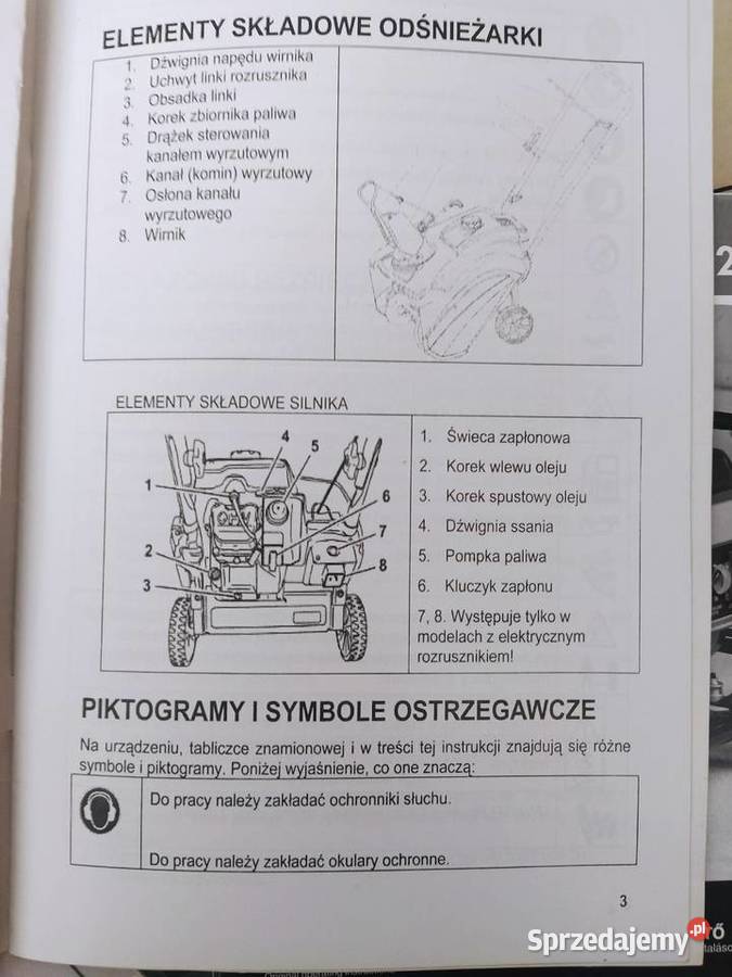 Odśnieżarka dmuchawa śniegowa stan igła Pozostałe Kraków