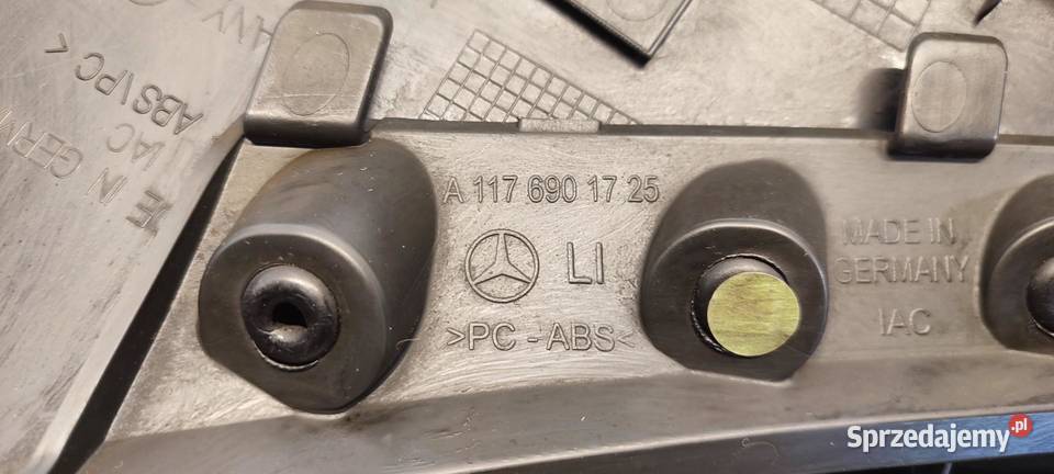 MERCEDES X117 CLA OSŁONA SŁUPKA LEWY TYŁ