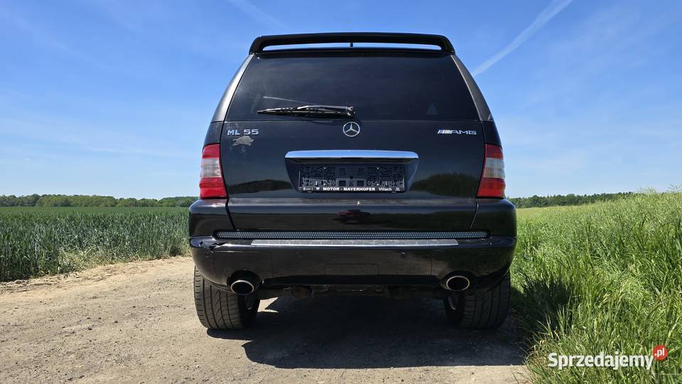 MercedesBenz ML 54 V8 AMG 347 przebieg 253 nieuszkodzony Nowy Świętów