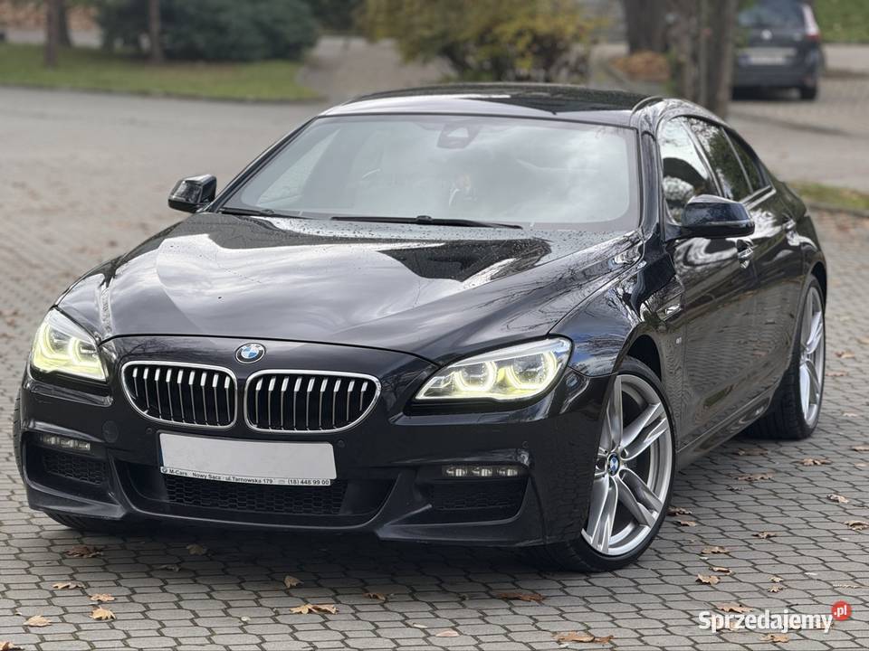 BMW 6 313 xdrive czarny BMW Nowy Sącz