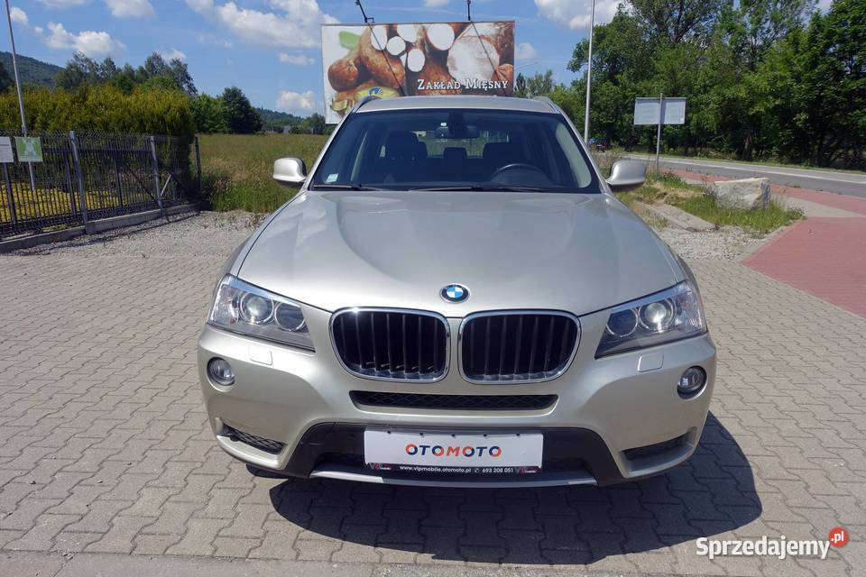 BMW X3 20d 184 xDrive 4x4 Automat Niski przebieg czujnik zmierzchu Buczkowice