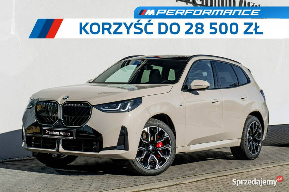 BMW X3 NOWE BMW X3 40d xDrive MPerformance kamera cofania łódzkie Łódź sprzedam