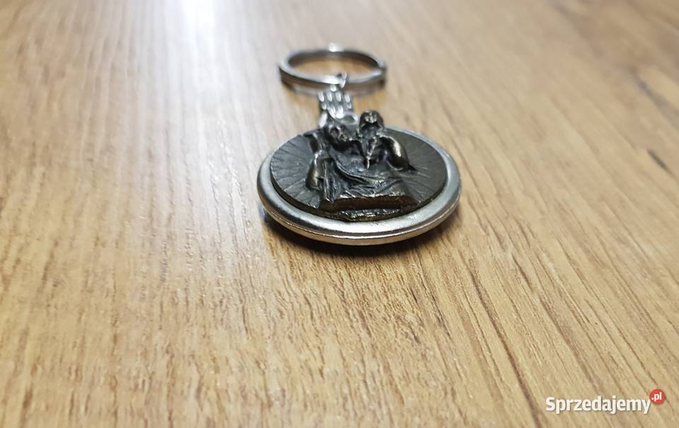 Brelok brązowy Jan Paweł II śwKrzysztof Moda i Styl wielkopolskie