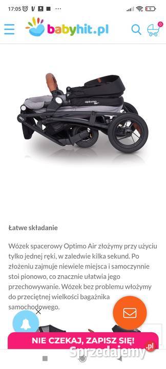 Wózek easy go optimo Wielofunkcyjne Tylmanowa
