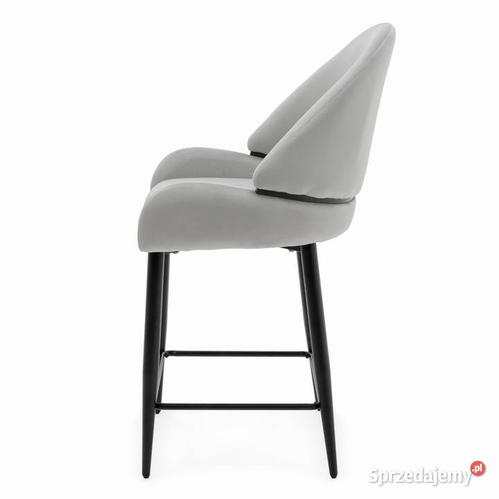 Hoker Tapicerowany Bergamo Jasnoszary Wysyłka Tarchały Małe