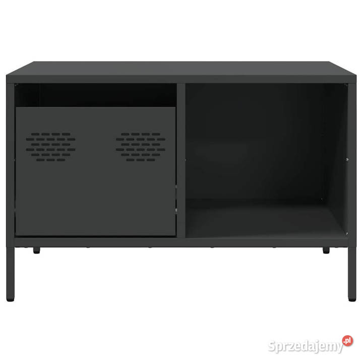 Stolik kawowy czarny 685x50x435 stal walcowana Warszawa
