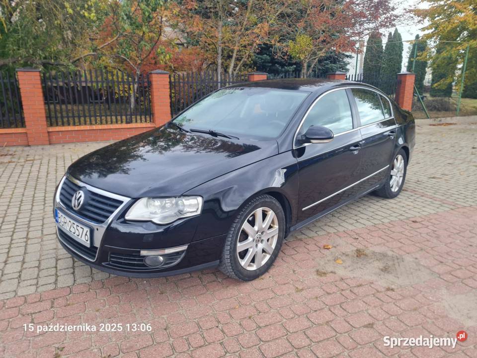 VW PASSAT Z GAZEM 2008r Grajewo sprzedam