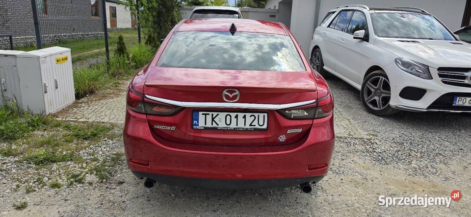 Mazda 6 20 165 AutomaticSalon Polska asystent parkowania opolskie Strzelce Opolskie