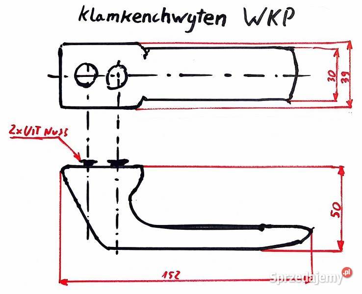 Uchwyt palmrest karabinek wiatrówka Wakalther dolnośląskie Wrocław