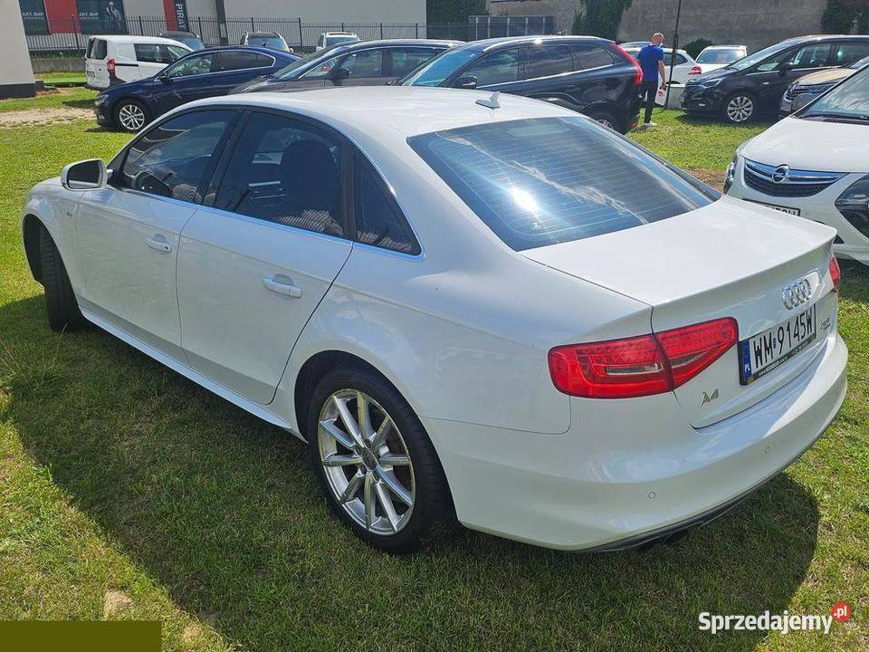 Audi A4 Limousine 20 benzyna 224 4X4 2013r Mińsk Mazowiecki