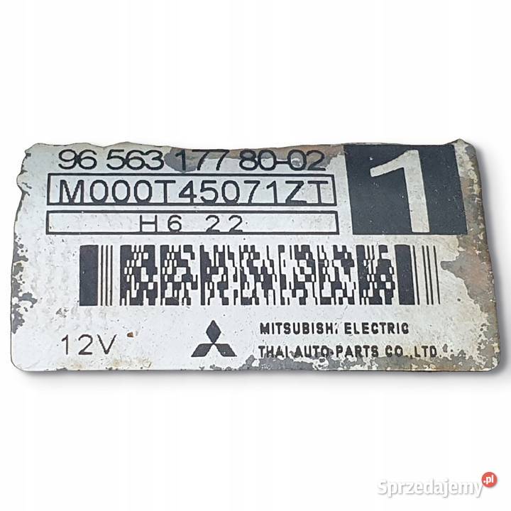 ROZRUSZNIK Opel MOKKA 14 T 965631778002 osobowe Chełm