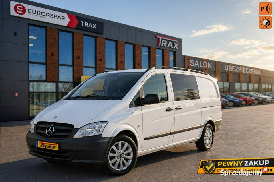 Mercedes Vito Compact 110DCI 21D 95 3 OSOBOWY centralny zamek Łódź