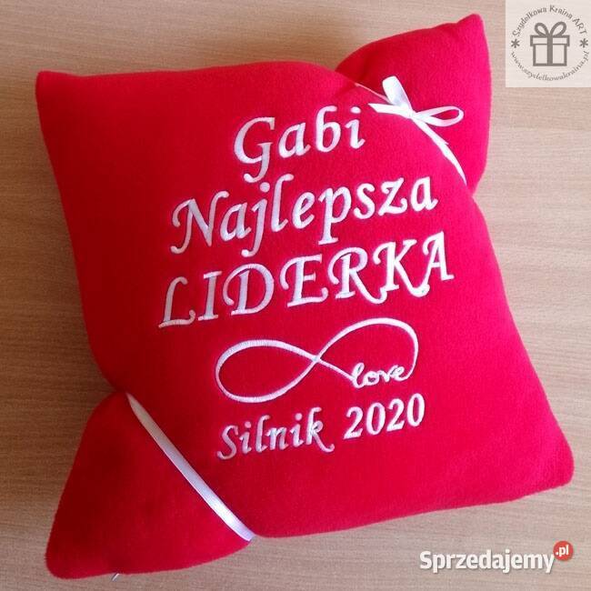Prezent na ODEJŚCIE Z PRACY emeryturę PODUSZKA z Toruń