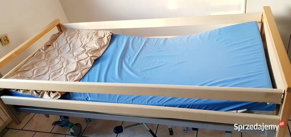 Łóżko rehabilitacyjne szpitalne z dwoma Sprzęt rehabilitacyjny i ortopedyczny Margonin