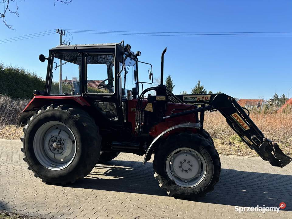 Belarus 820 z Ładowaczem Stoll z Niemiec warmińsko-mazurskie Pasłęk