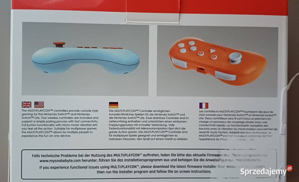Kontrolery bezprzewodowe Multi Playcon do