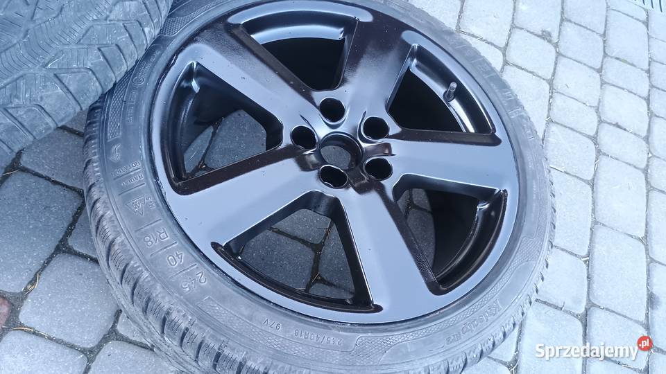 Koła audi 18 Ronal 5x112 opony zimowe Kasiłan