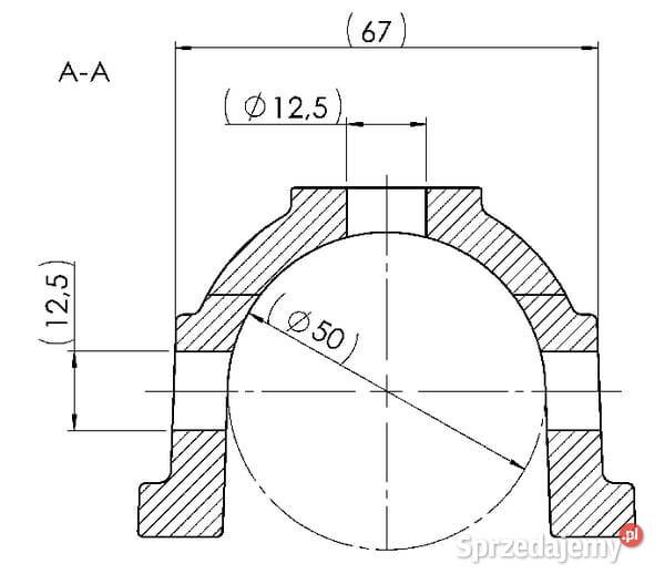 Zaczep kulowy przyczepki 3000 5051 mm 1861337 małopolskie Kamionna sprzedam