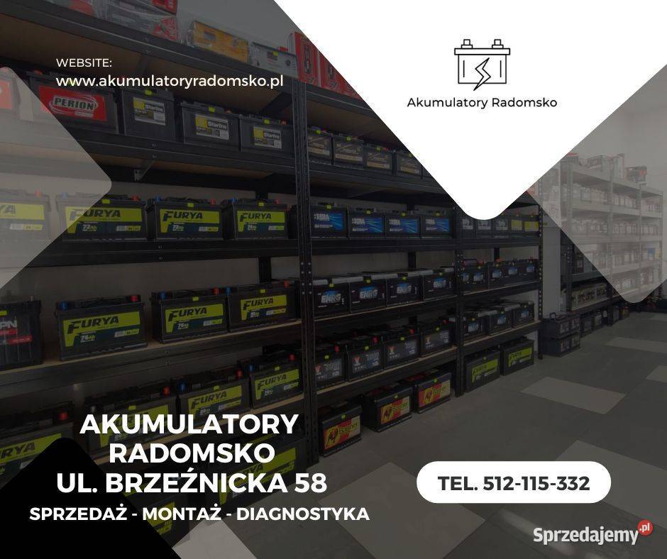 Akumulator AMPER 120Ah 850A P Radomsko Części samochodowe sprzedam