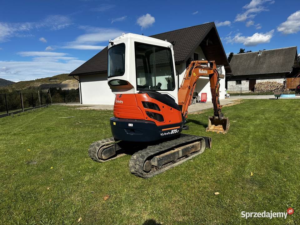 Kubota U253 dużym serwisie bez wycieków mocna Dodatkowy osprzęt Koparki Nowy Sącz