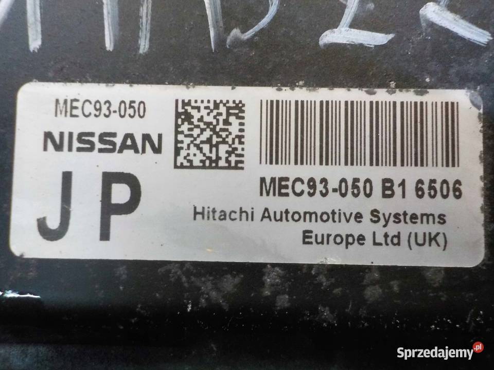 NISSAN NOTE I E11 16 B 06r sterownik komputer