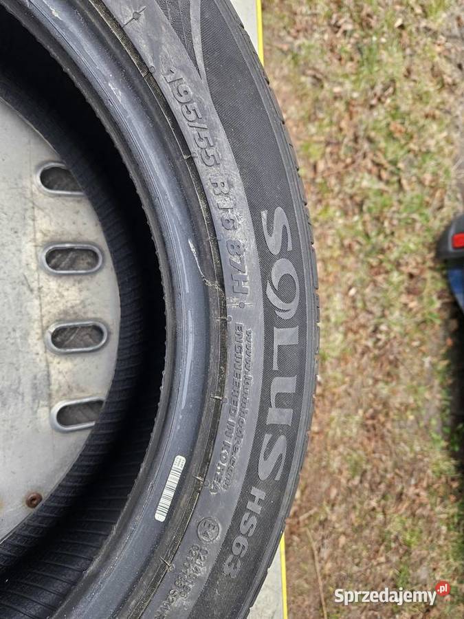 Opony Kumho solus hs63 19555r16 Janów Lubelski sprzedam