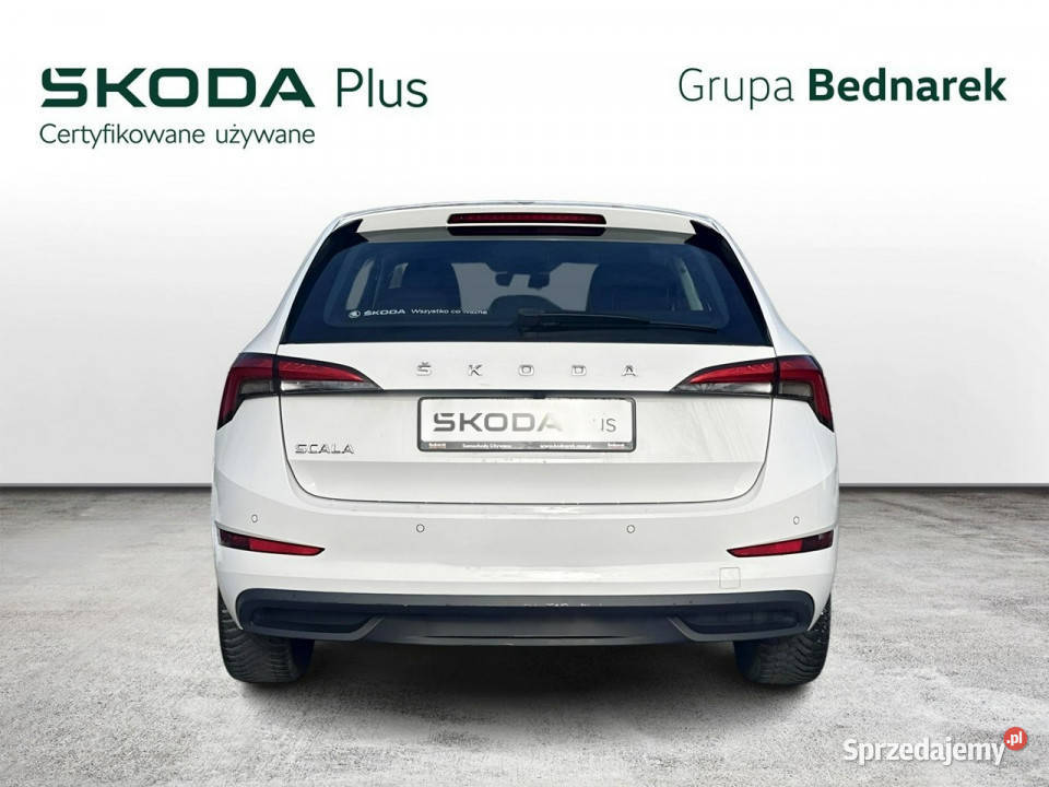 koda Scala Bezwypadkowy Salon Polska Serwis ASO biały sprzedam