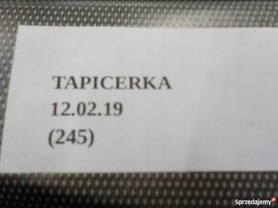 BOCZEK TAPICERKA DRZWI TYŁ LEWY PRAWY INFINITI Q wielkopolskie Nowy Tomyśl