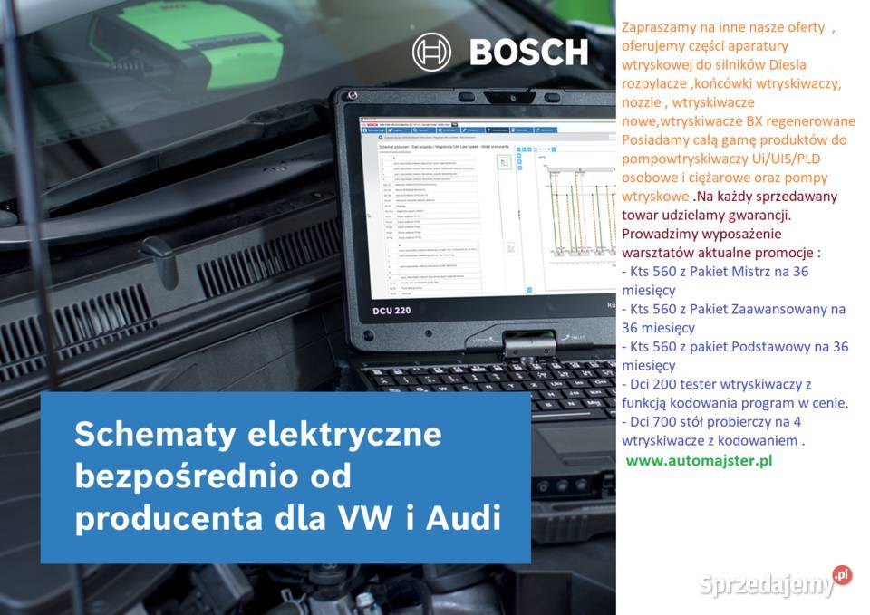 Kts 560 Esi pakiet KUP i odbierz Lenovo z SDA Interfejsy diagnostyczne