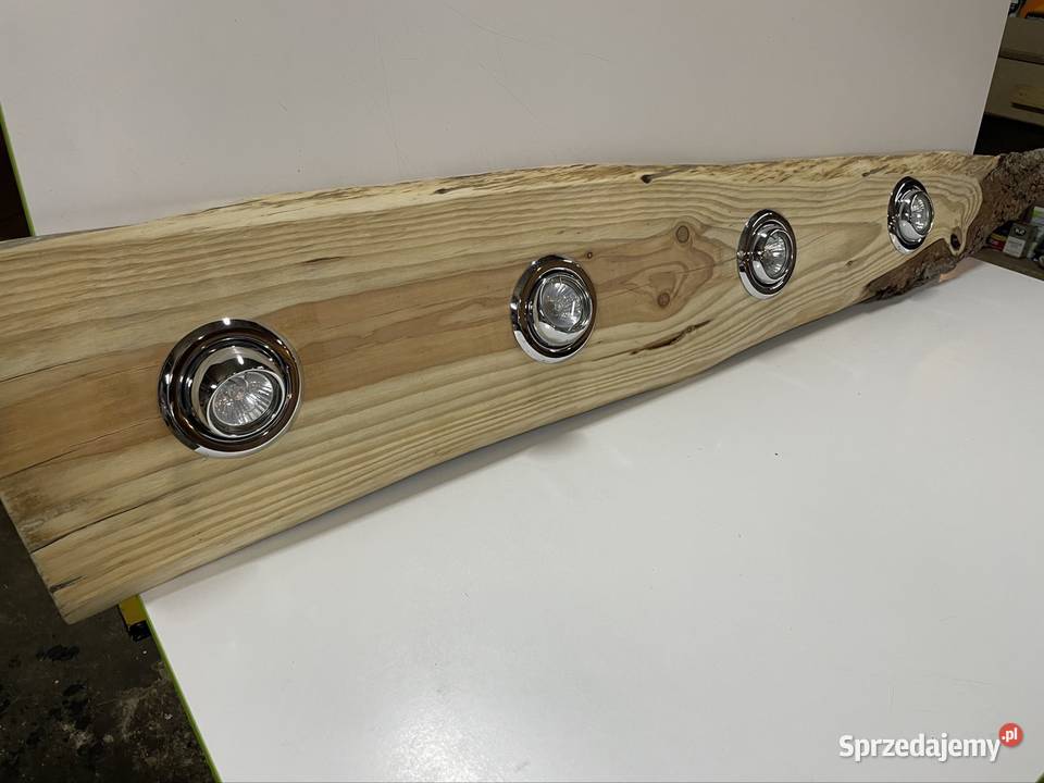 Rękodzieło z drewna dekoracja handmade świecznik Białystok sprzedam