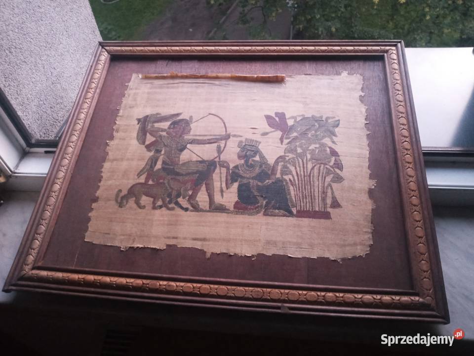 Sprzedam stary papirus z certyfikatem Bytom