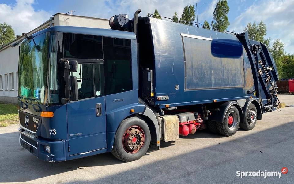 Mercedes ECONIC 2629 śmieciarka NTM 21 m3 Euro5 diesel Nowiny