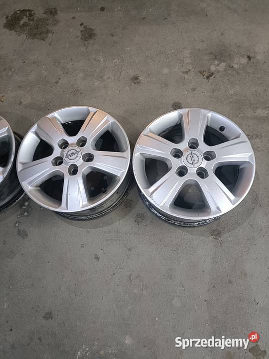Felgi aluminiowe 15 Opel Meriva Astra Zafira aluminiowe Kańczuga