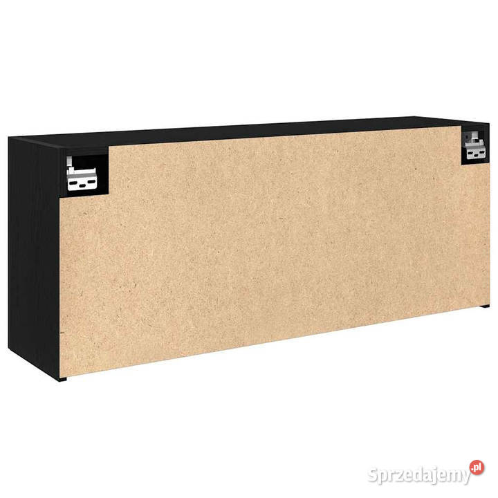 Wisząca szafka łazienkowa czarna 100x25x40 mazowieckie Warszawa