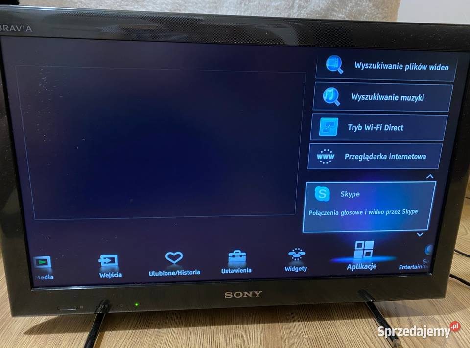 TV LED 22 cale SONY z DVBT i pilotem KDL22EX550 Telewizory Warszawa