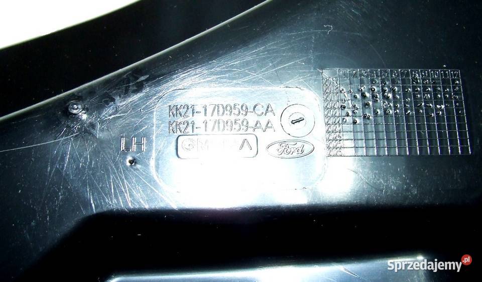 ŚLIZG PRZÓD LEWY MOCOWANIE ZDERZAKA FORD CUSTOM dostawcze Głogów