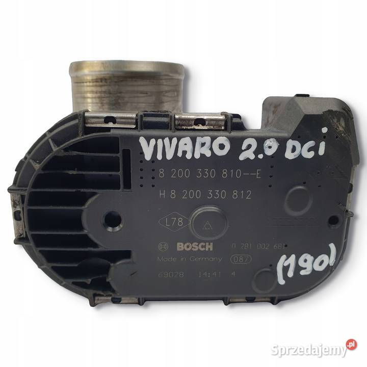 PRZEPUSTNICA Renault Trafic II Vivaro 20 DCI Chełm sprzedam