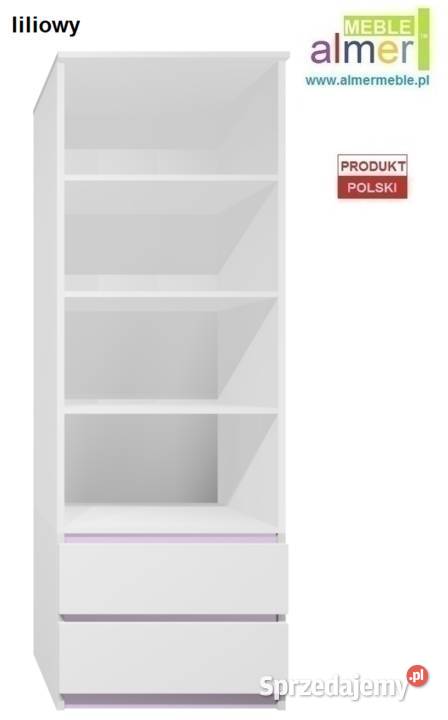 regał CITY C11 70x40 w200 meble dziecięce zachodniopomorskie Nowogard sprzedam