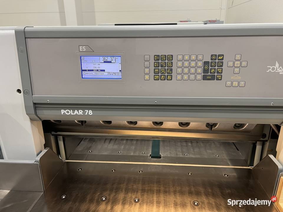 Gilotyna do cięcia papieru Polar Mohr 78 ES Radom sprzedam