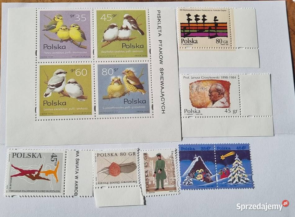Znaczki pocztowe 19941995 czyste