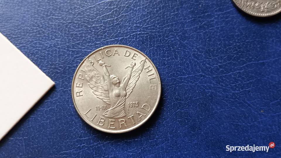 Stare monety 10 peso 1980 Chile Lesko