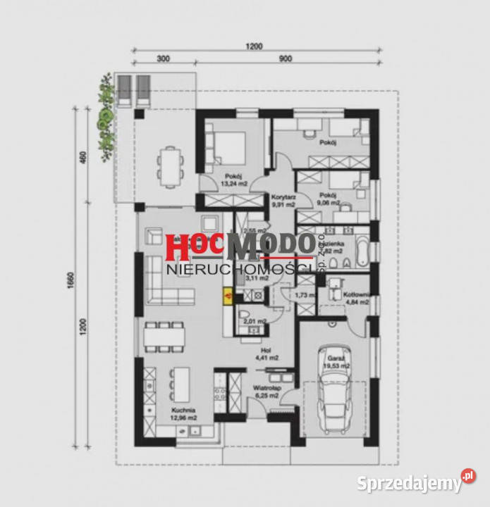 Nowoczesny dom z ogrodem i tarasem mazowieckie sprzedam